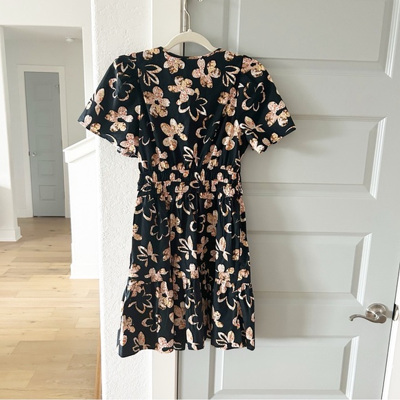 NWT Anthropologie Somerset Floral Mini Dress - Picture 4 of 5